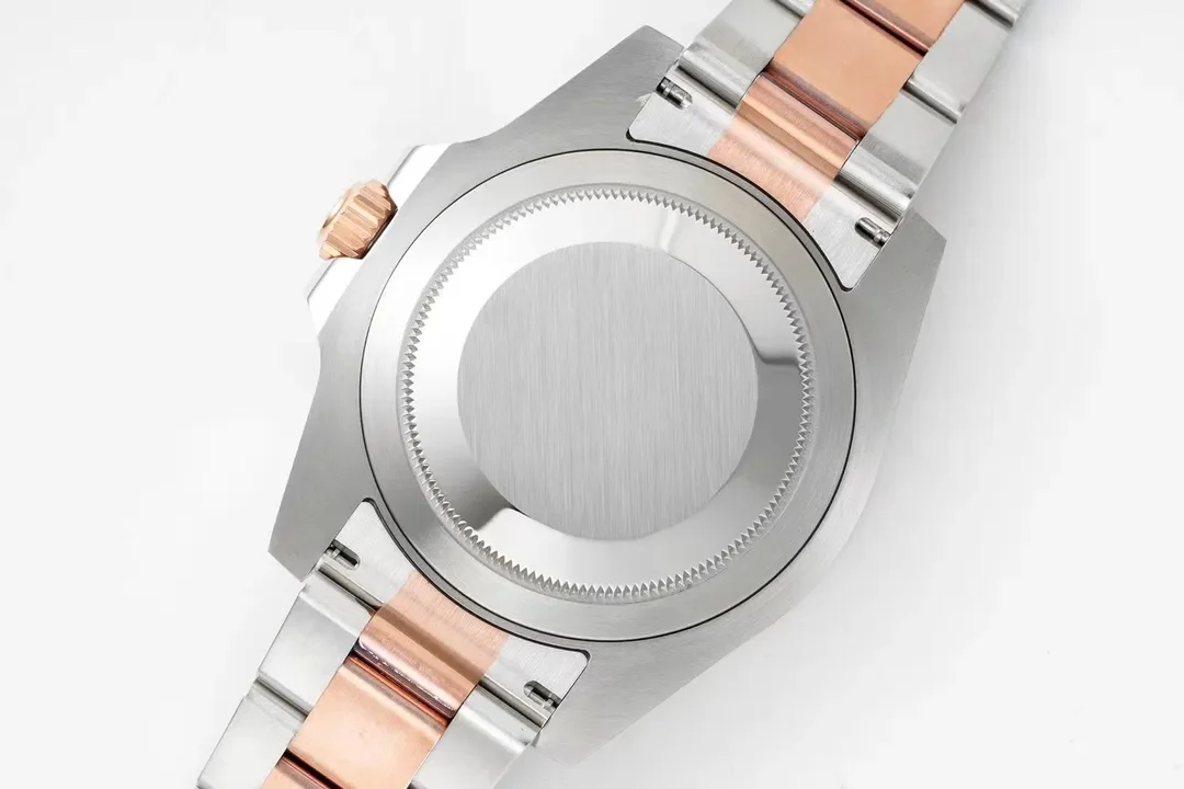 AR Factory Rolex GMT-Master II Everose Rolesor Steel and Rose Gold Root Beer Ceramic Bezel Watch