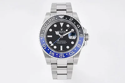 AR Factory Rolex GMT-Master II Batman Blue and Black Ceramic Bezel Automatic Watch 40mm