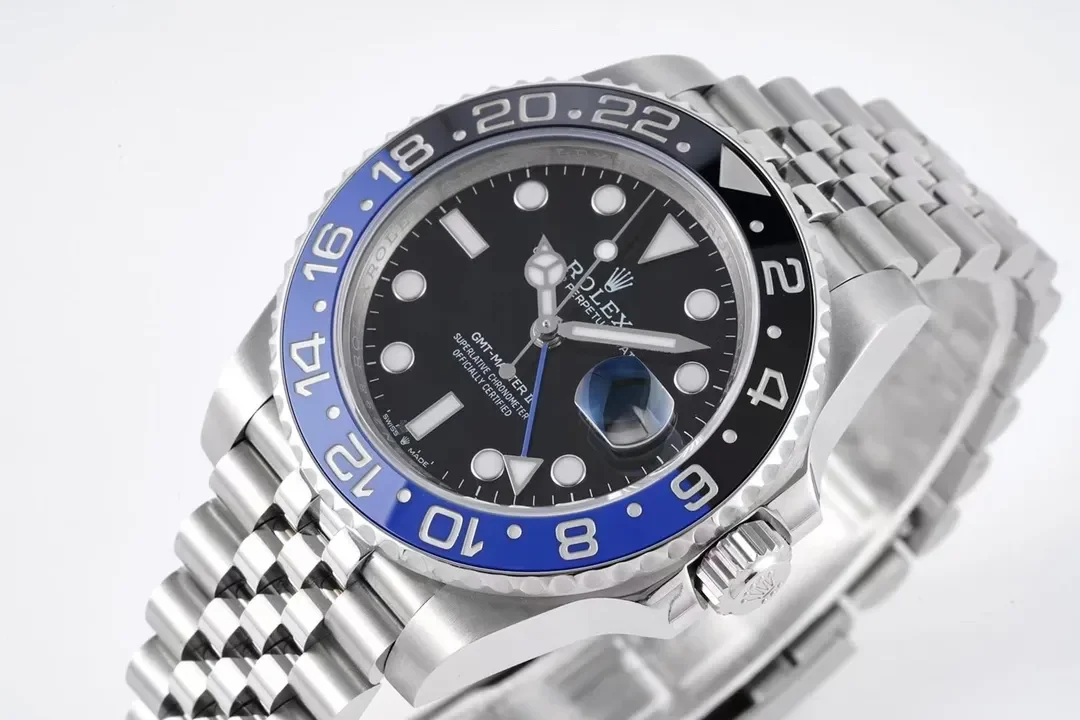AR Factory Rolex GMT-Master II Batman 126710BLNR Stainless Steel Automatic Watch with Black Dial