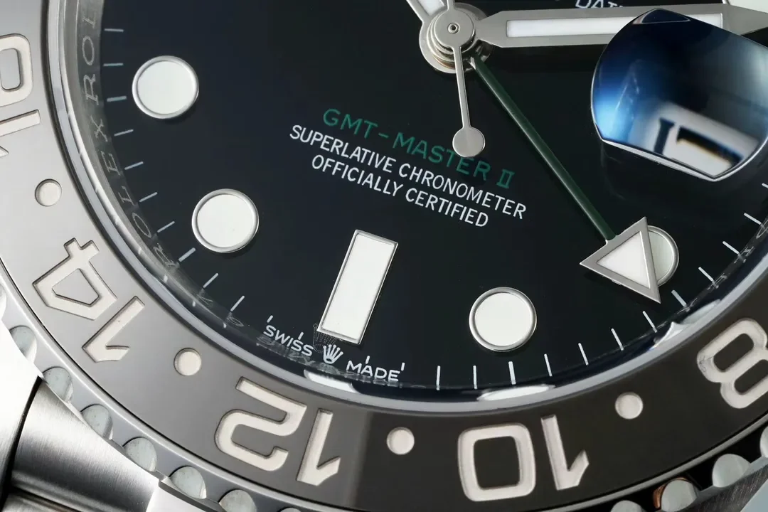 AR Factory Rolex GMT-Master II Batman 126710BLNR Black Dial Black/Blue Ceramic Bezel Jubilee Bracele