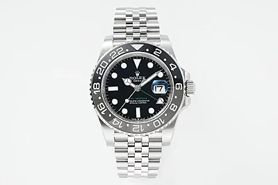 AR Factory Rolex GMT-Master II Batman 126710BLNR Black Dial Black/Blue Ceramic Bezel Jubilee Bracele