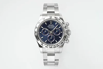 BT Factory Rolex Daytona Platinum Watch with Blue Dial - Limited Stock - VSF Watches Exclusive Collection