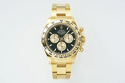 BT Factory Rolex Daytona Watch - Gold with Black Dial - Limited Stock VSF Watches Edition