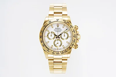 BT Factory Rolex Daytona 4130 Gold Full Gold Chronograph Watch - Swiss A-Grade VSF Watches Quality