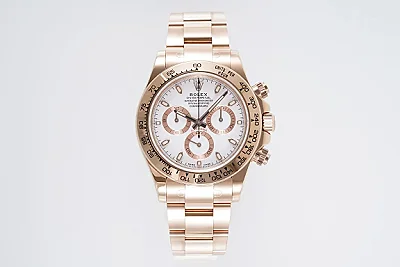BT Factory Rolex Daytona 4130 Rose Gold Chronograph VSF Luxury Watch