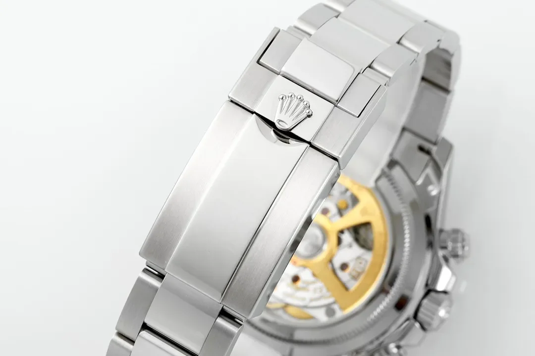 BT Factory Rolex Daytona - Silver Stainless Steel, Blue Dial, VSF Watches Premium Chronograph Collection