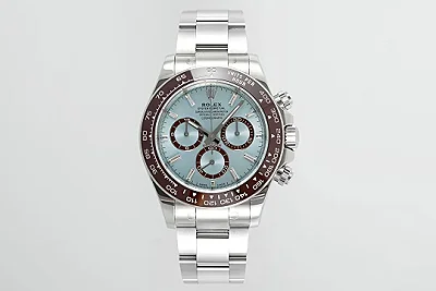 BT Factory Rolex Daytona - Silver Stainless Steel, Blue Dial, VSF Watches Premium Chronograph Collection