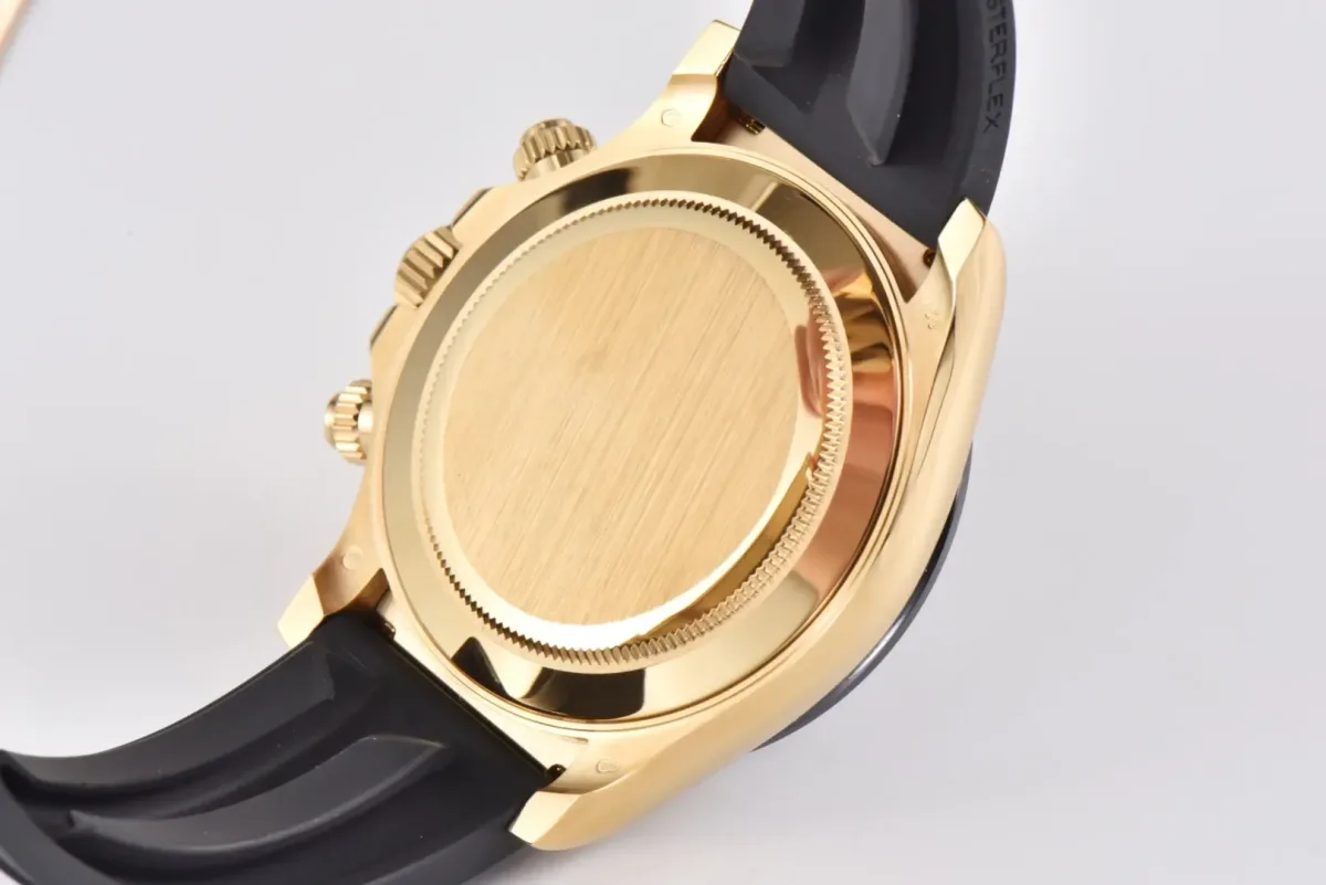 VS Factory Rolex Daytona 116518 - Gold with Rubber Strap