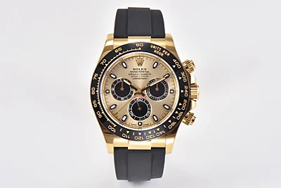 VS Factory Rolex Daytona 116518 - Gold with Rubber Strap