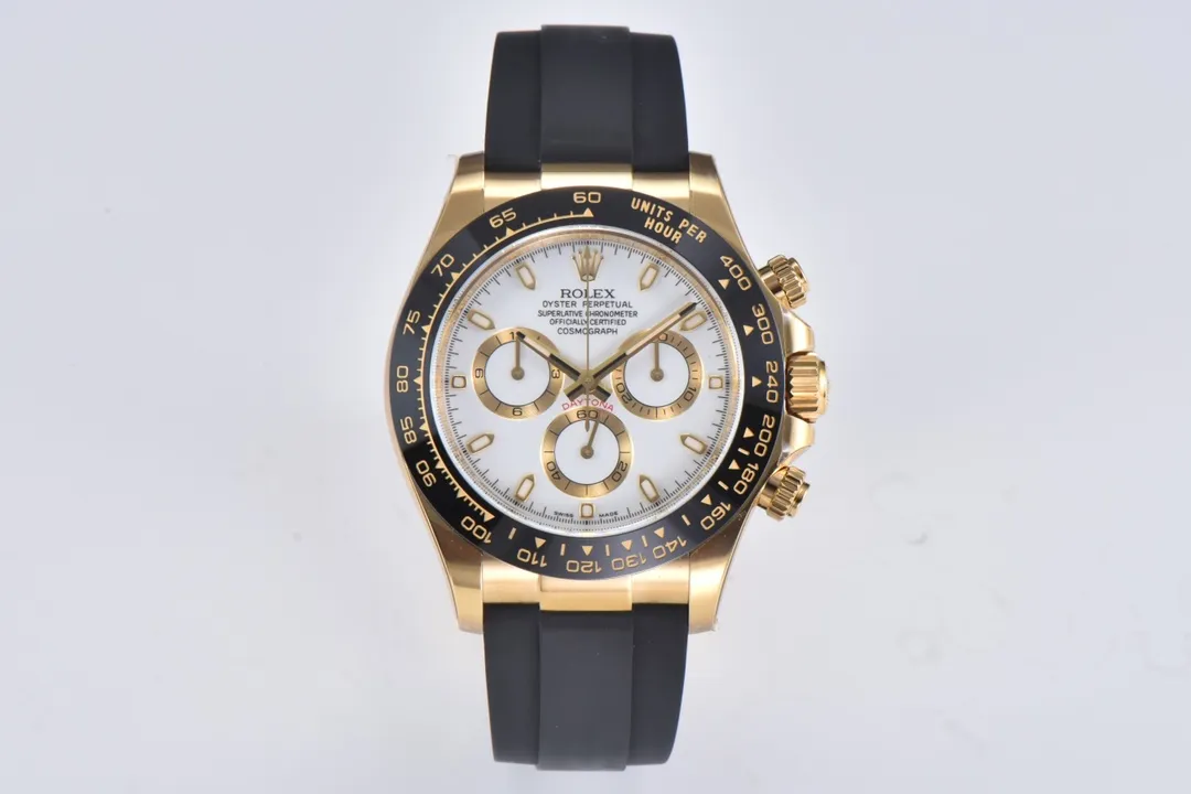VS Factory Rolex Daytona Watch with Black Ceramic Bezel - Premium