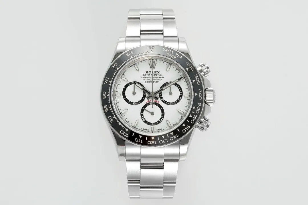 VS Factory Rolex Daytona M126500LN Replica Watch - Silver, Chronograph Style with Premium Watches Craftsmanship