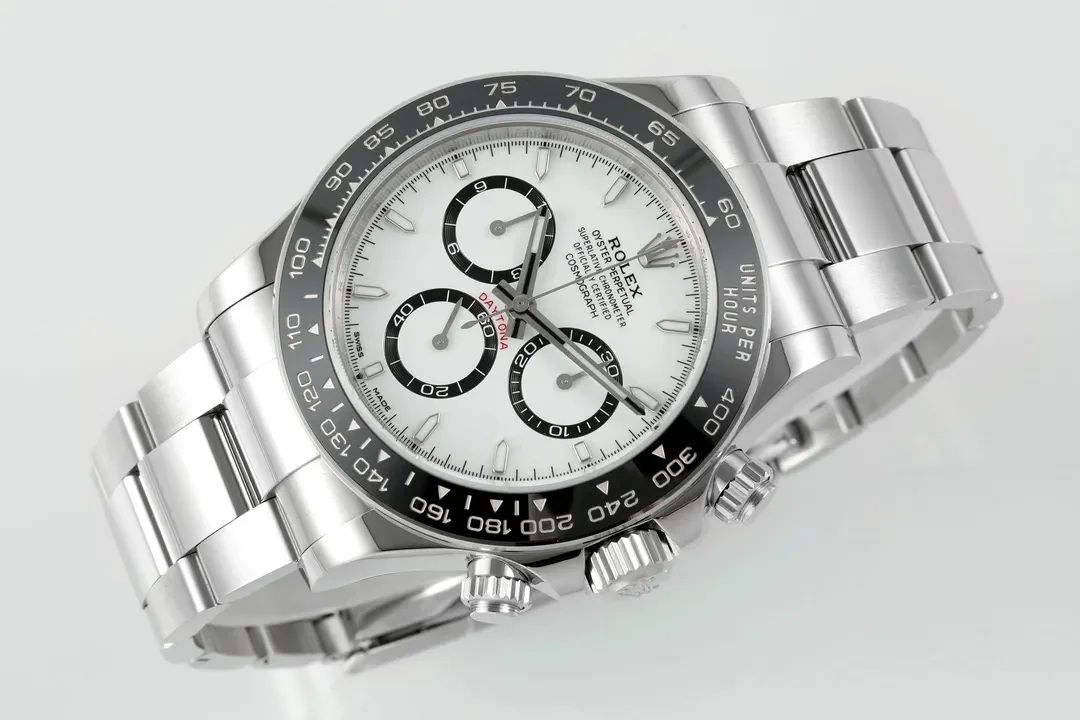 VS Factory Rolex Daytona M126500LN Replica Watch - Silver, Chronograph Style with Premium Watches Craftsmanship
