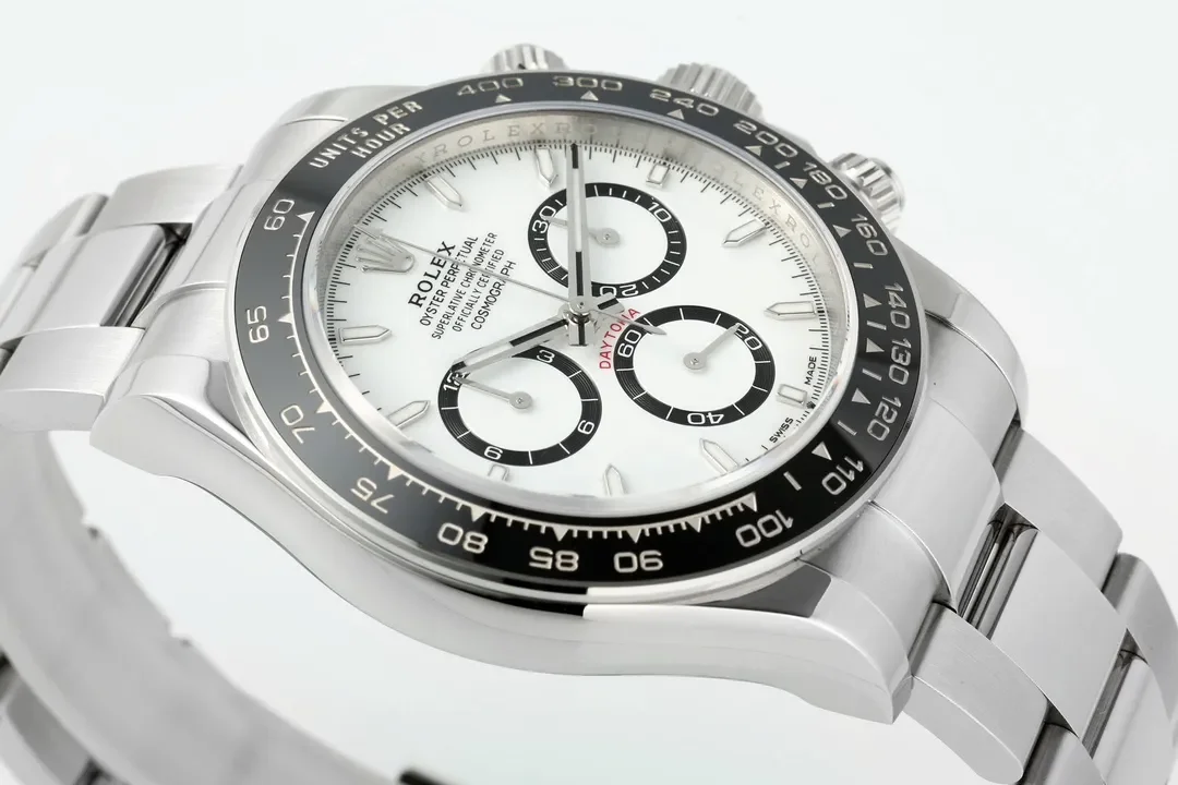 VS Factory Rolex Daytona M126500LN Replica Watch - Silver, Chronograph Style with Premium Watches Craftsmanship