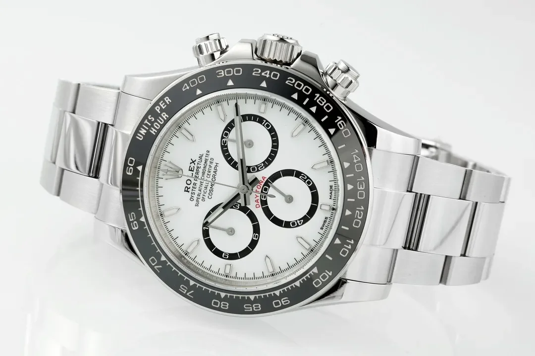 VS Factory Rolex Daytona M126500LN Replica Watch - Silver, Chronograph Style with Premium Watches Craftsmanship