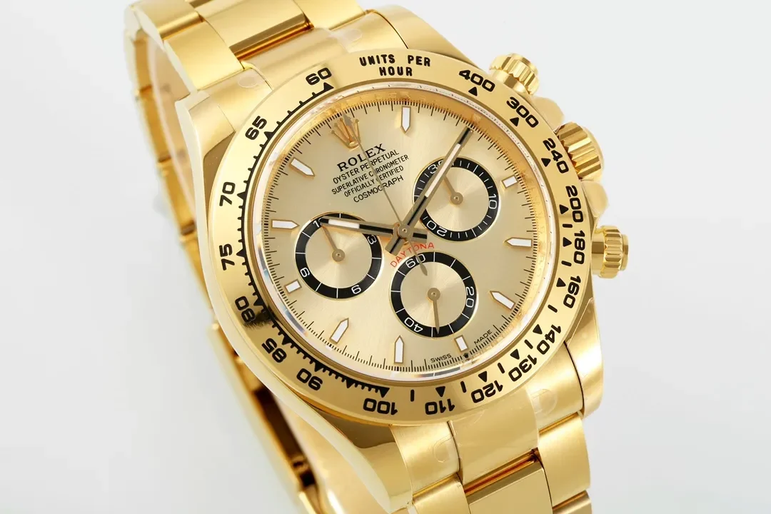Rolex Daytona 60th Anniversary Edition - Gold Chronograph Watch with Ceramic Bezel and Superior Craftsmanship