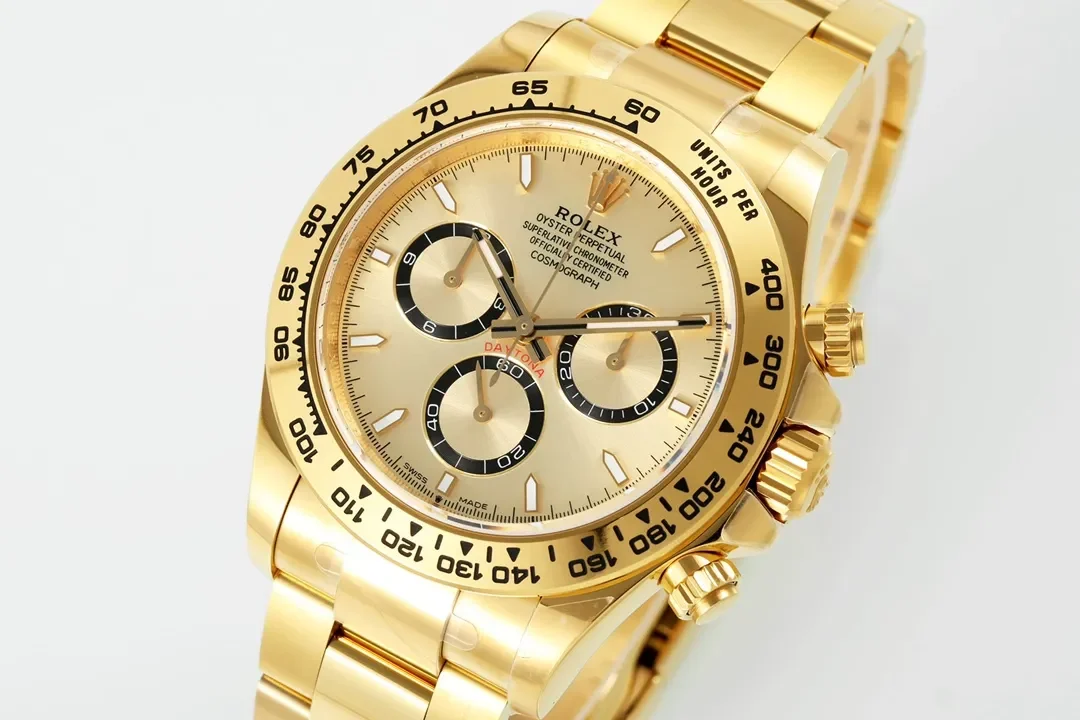 Rolex Daytona 60th Anniversary Edition - Gold Chronograph Watch with Ceramic Bezel and Superior Craftsmanship