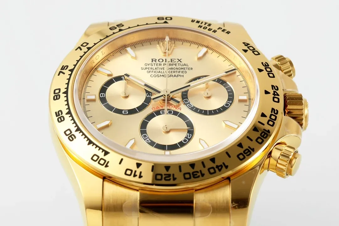 Rolex Daytona 60th Anniversary Edition - Gold Chronograph Watch with Ceramic Bezel and Superior Craftsmanship
