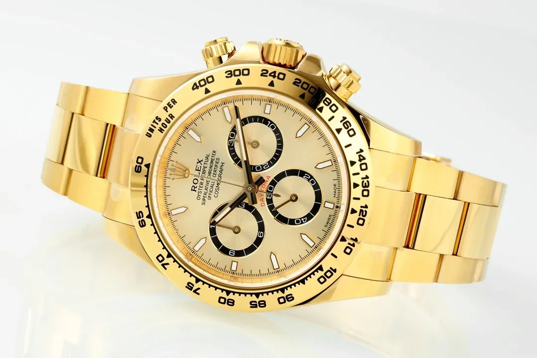 Rolex Daytona 60th Anniversary Edition - Gold Chronograph Watch with Ceramic Bezel and Superior Craftsmanship