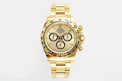Rolex Daytona 60th Anniversary Edition - Gold Chronograph Watch with Ceramic Bezel and Superior Craftsmanship