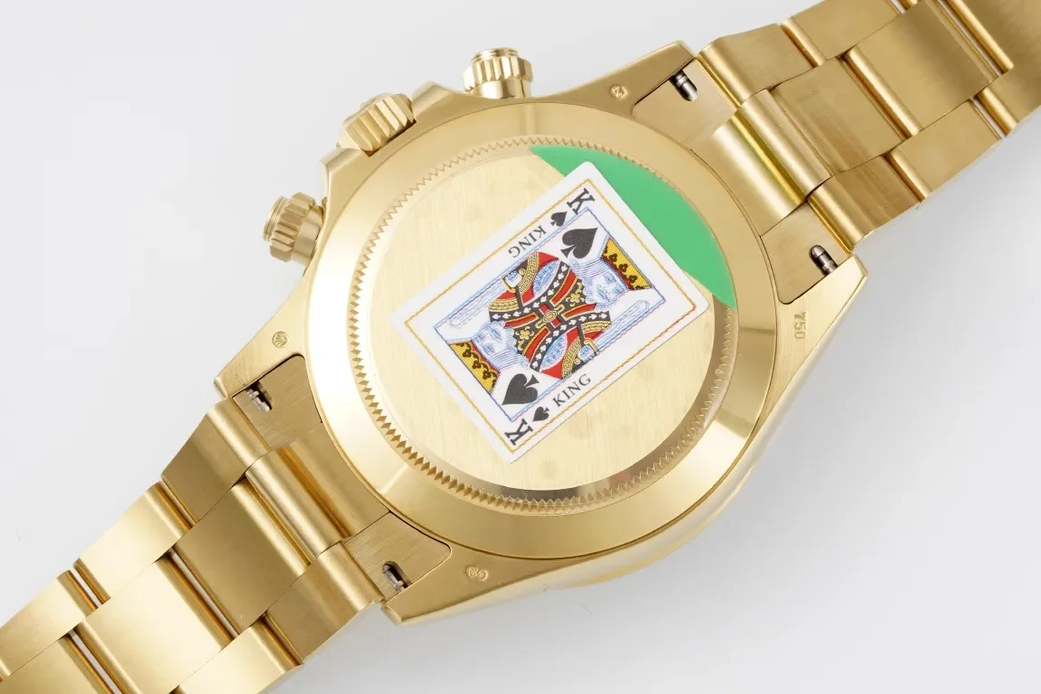 Rolex Daytona 4130 Gold Full Gold Chronograph Watch - Swiss A-Grade Watches Quality