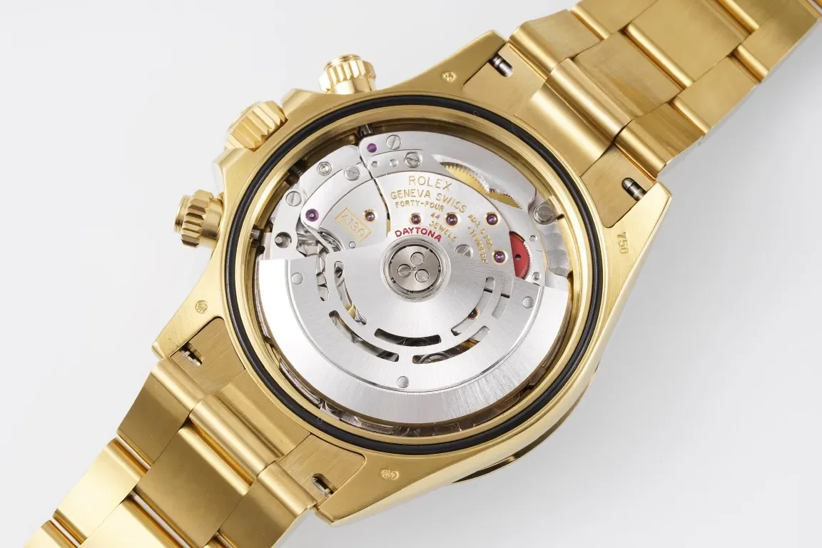 Rolex Daytona 4130 Gold Full Gold Chronograph Watch - Swiss A-Grade Watches Quality