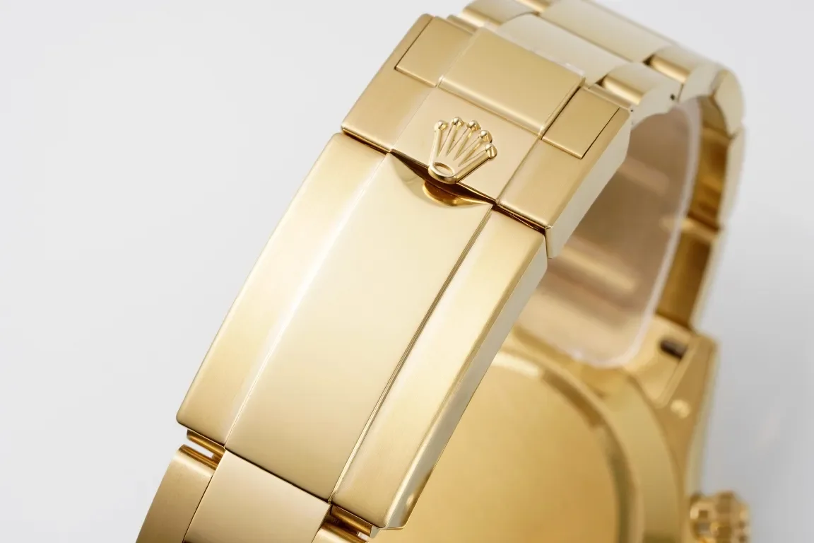 Rolex Daytona 4130 Gold Full Gold Chronograph Watch - Swiss A-Grade Watches Quality
