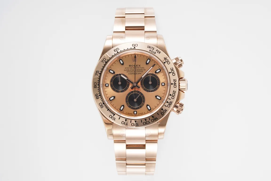 Rolex Daytona 4130 - Rose Gold, Chronograph Luxury Watch