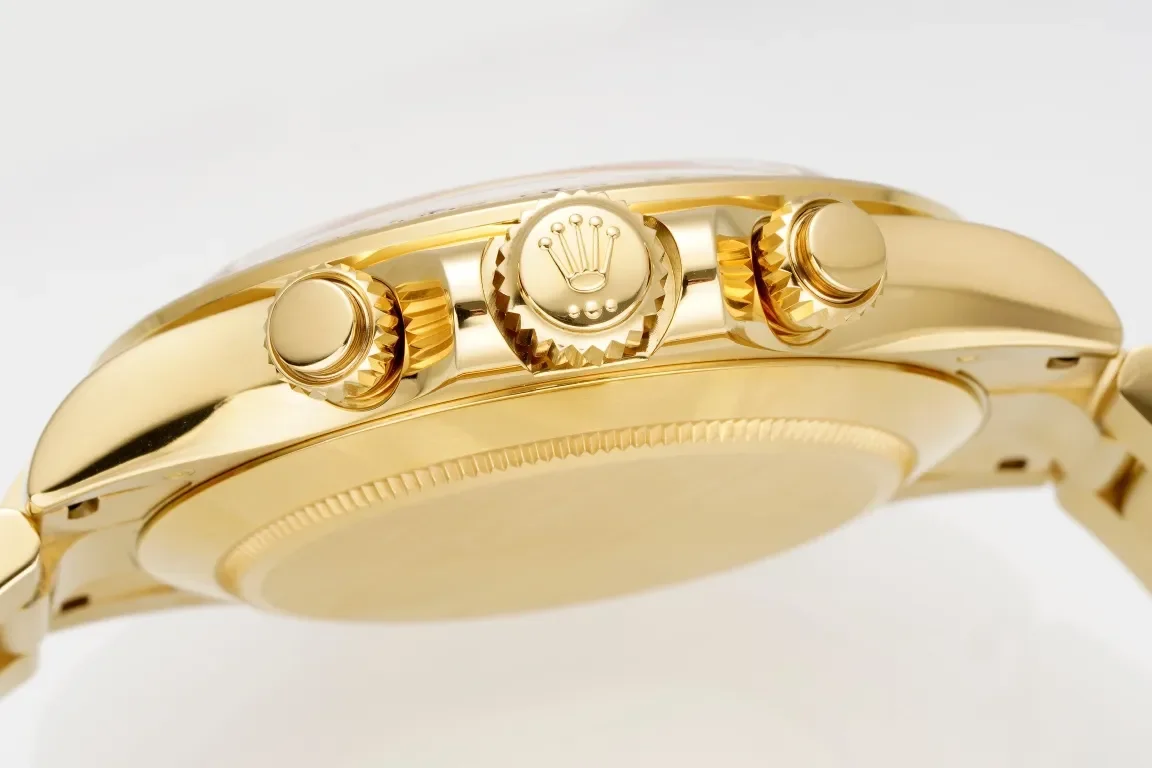 Rolex Daytona 4130 - Gold with Green Dial - Premium Luxury Watches Collection