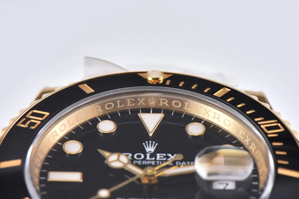VS Factory Rolex Submariner 40mm 116618 Series - Black Dial, Gold Stainless Steel, Diver Collection