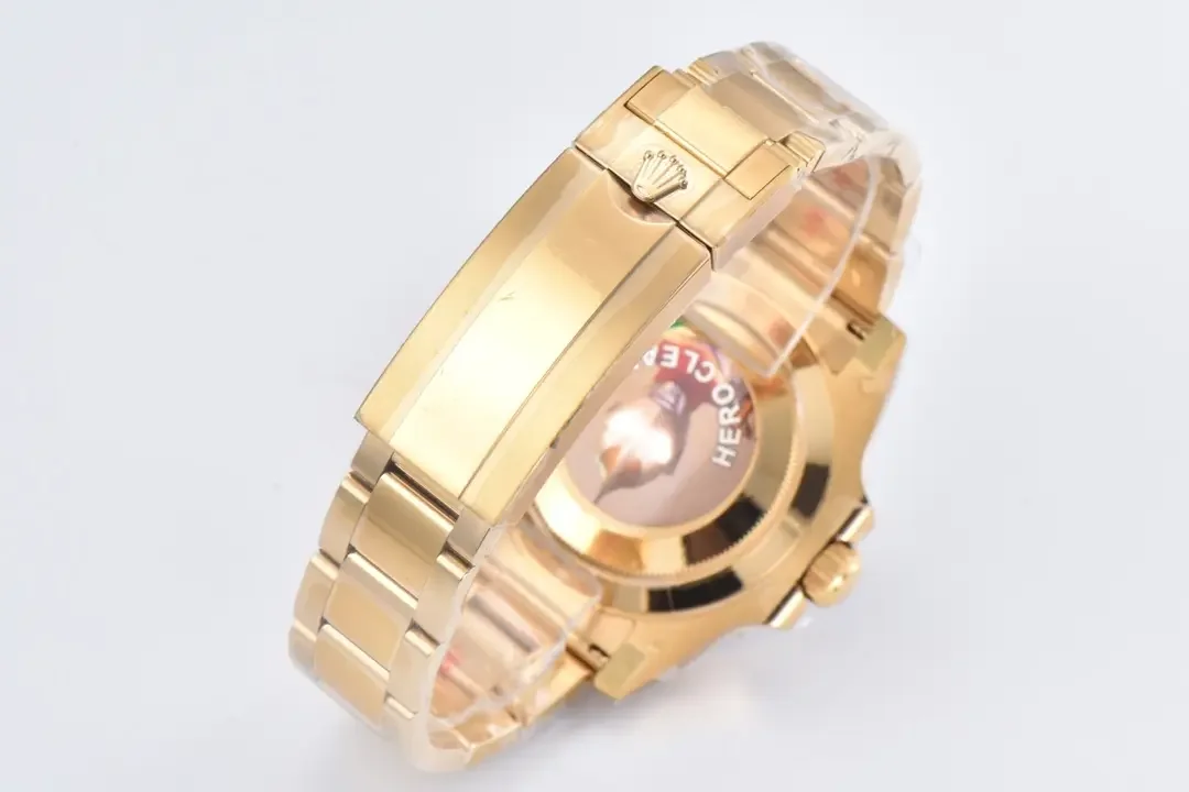 VS Factory Rolex Submariner 40mm 116618 Series - Black Dial, Gold Stainless Steel, Diver Collection