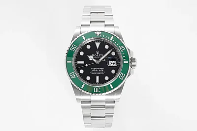 VS Factory Rolex Submariner 41MM Green Bezel Black Dial Stainless Steel Luxury Watch - Premium Timepiece