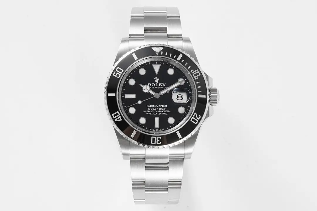 VS Factory Rolex Submariner 41mm Black Dial Stainless Steel Watch - Premium Diver's Timepiece