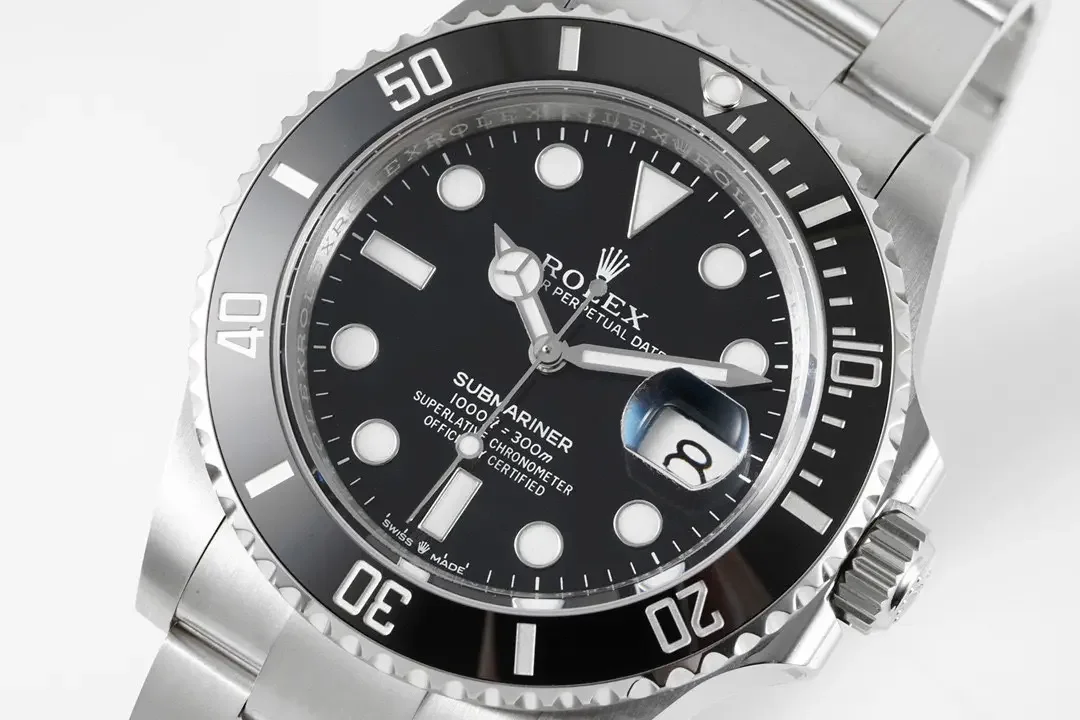 VS Factory Rolex Submariner 41mm Black Dial Stainless Steel Watch - Premium Diver's Timepiece