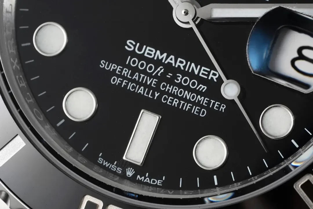VS Factory Rolex Submariner 41mm Black Dial Stainless Steel Watch - Premium Diver's Timepiece