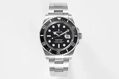 VS Factory Rolex Submariner 41mm Black Dial Stainless Steel Watch - Premium Diver's Timepiece