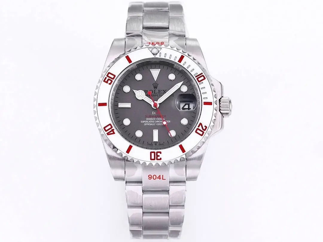 Rolex Submariner PARAKEET - Custom Gradient Green Dial, Carbon Fiber Bezel, Stainless Steel Luxury Watch