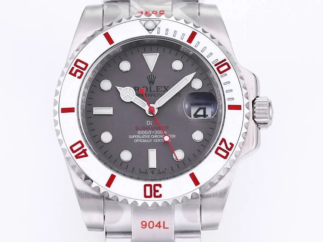 Rolex Submariner PARAKEET - Custom Gradient Green Dial, Carbon Fiber Bezel, Stainless Steel Luxury Watch