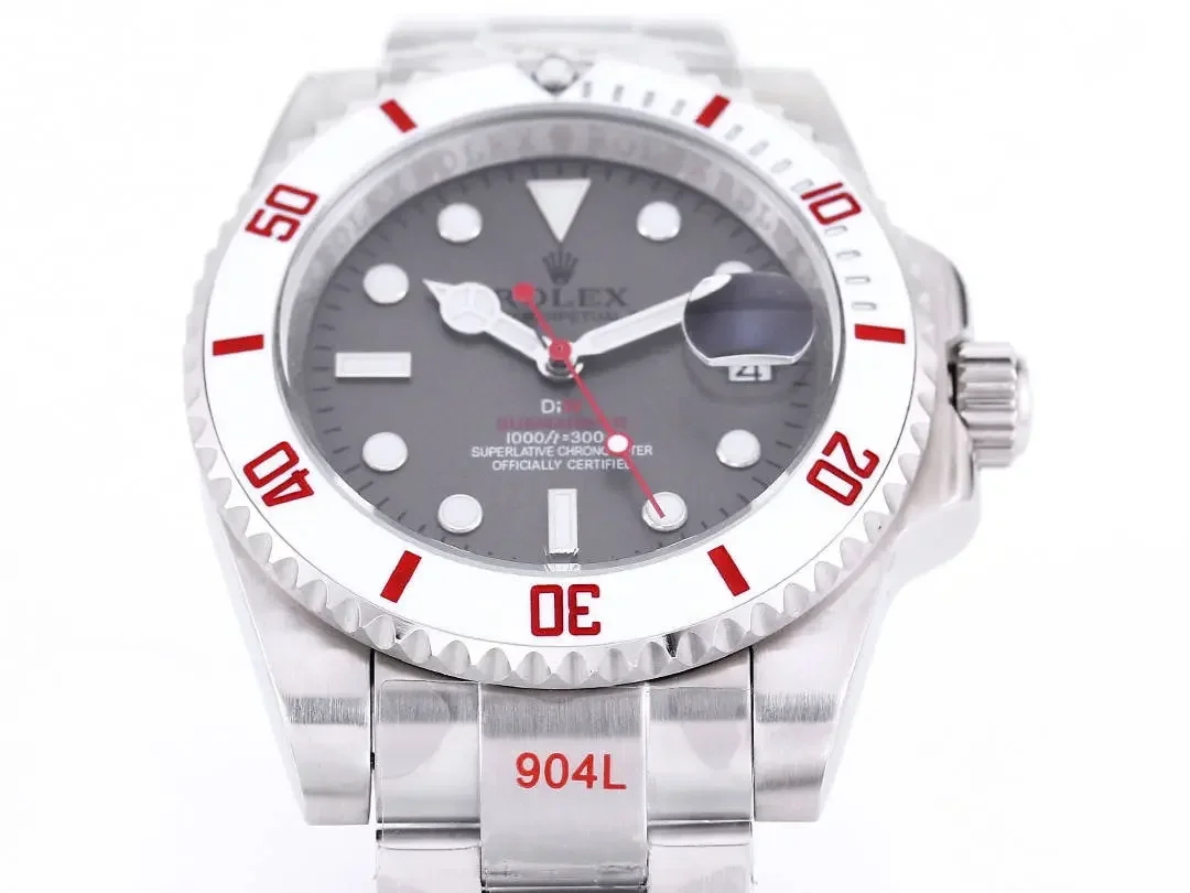 Rolex Submariner PARAKEET - Custom Gradient Green Dial, Carbon Fiber Bezel, Stainless Steel Luxury Watch