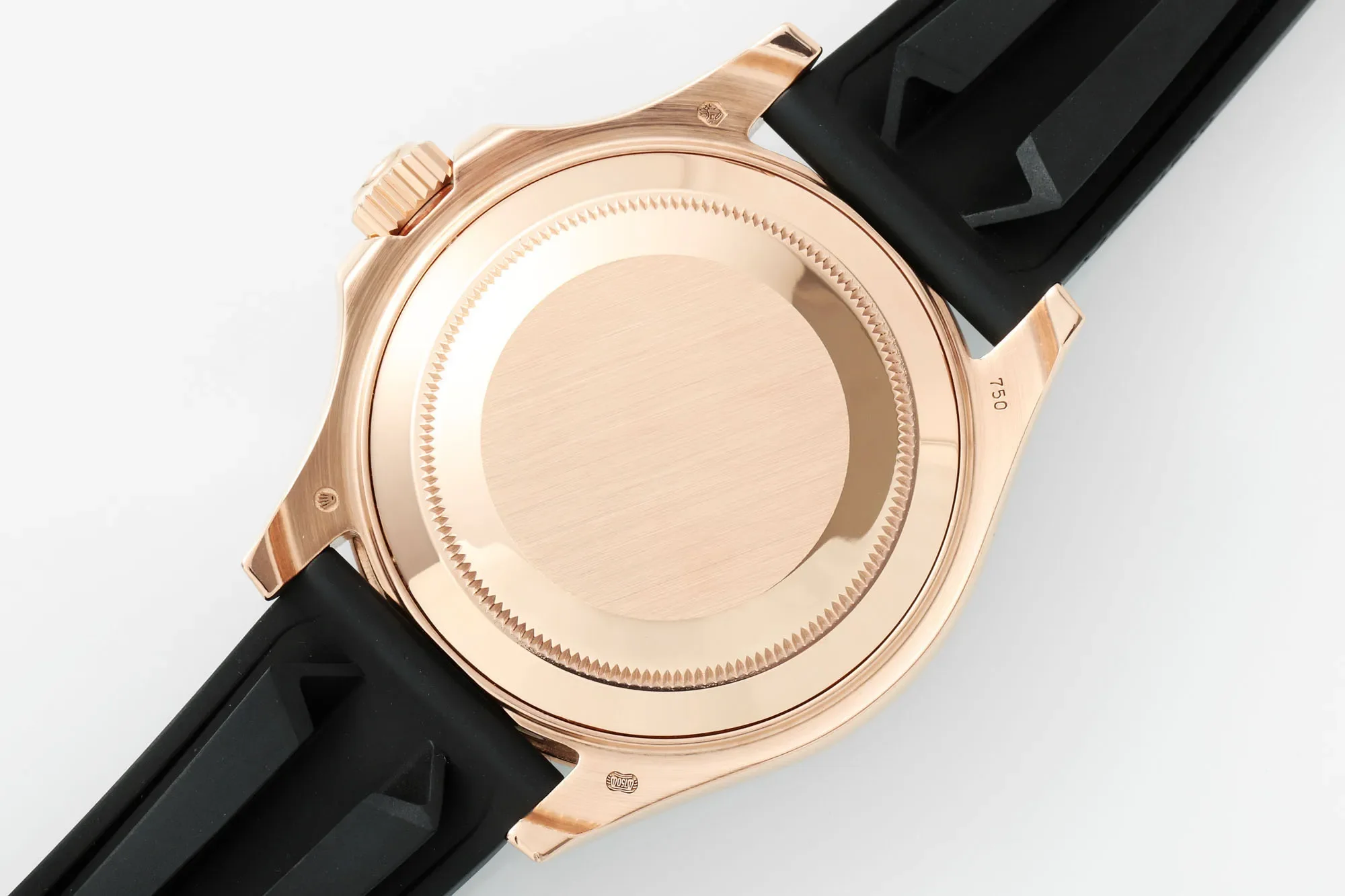 Rolex Yacht-Master Rose Gold Black Rubber - Premium
