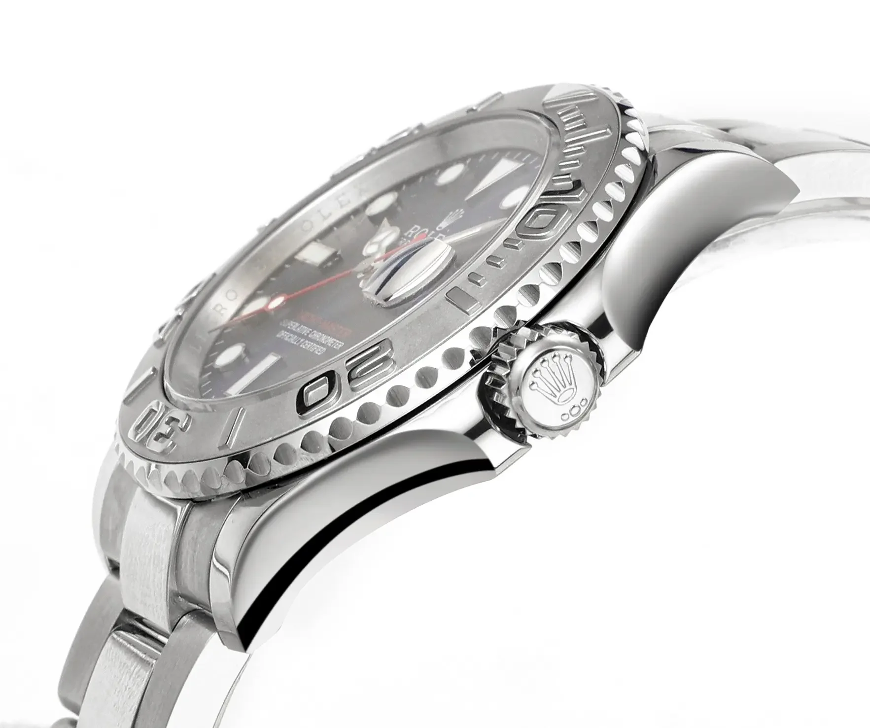 Rolex Yacht-Master 42mm Stainless Steel Watch with Blue Dial and Oyster Bracelet - Classic Elegant Sporty