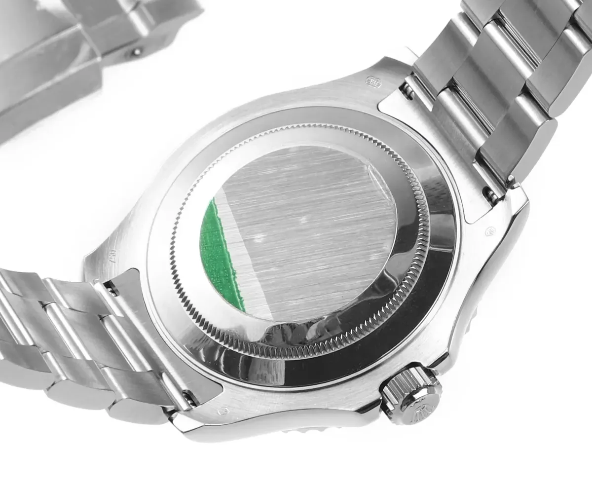 Rolex Yacht-Master 42mm Stainless Steel Watch with Blue Dial and Oyster Bracelet - Classic Elegant Sporty
