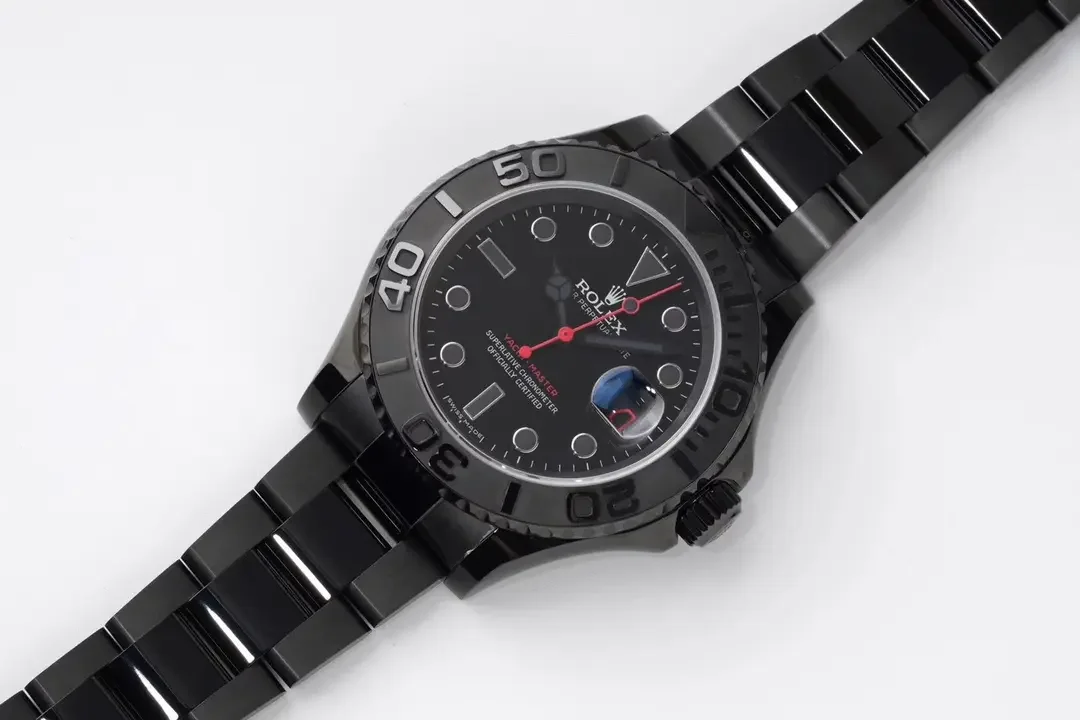Rolex Yacht-Master 42mm Black Dial Black Ceramic Oyster Bracelet Automatic