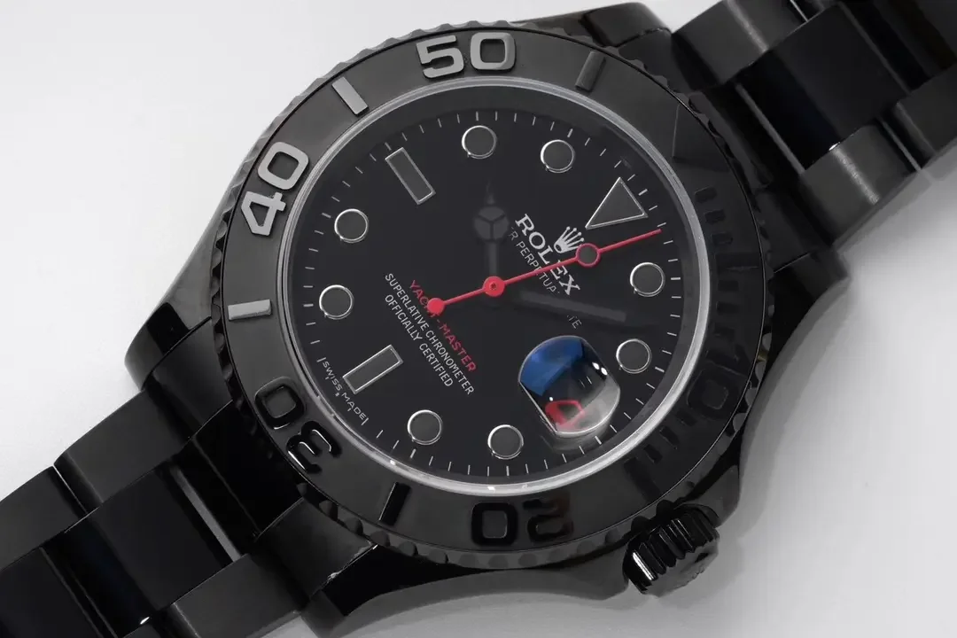 Rolex Yacht-Master 42mm Black Dial Black Ceramic Oyster Bracelet Automatic