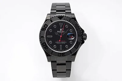 Rolex Yacht-Master 42mm Black Dial Black Ceramic Oyster Bracelet Automatic