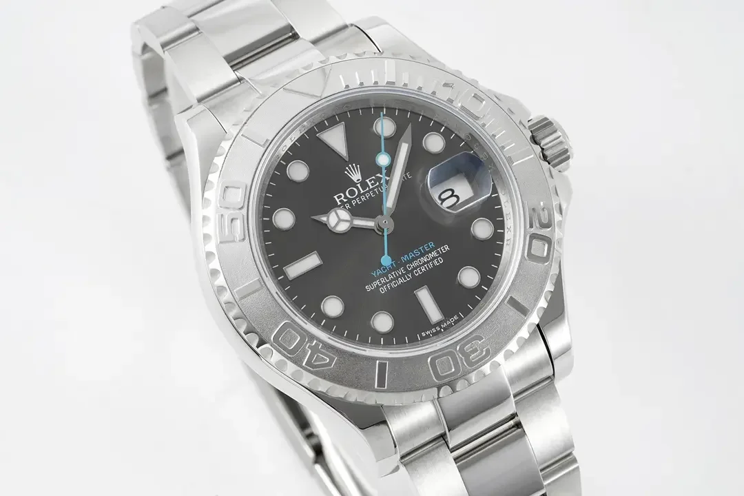 Rolex Yacht-Master 40mm Stainless Steel Watch with Black Dial and Oyster Bracelet - Premium Timepieces