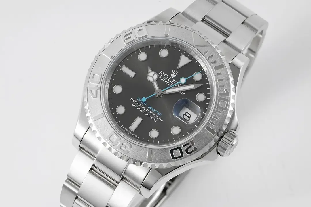 Rolex Yacht-Master 40mm Stainless Steel Watch with Black Dial and Oyster Bracelet - Premium Timepieces