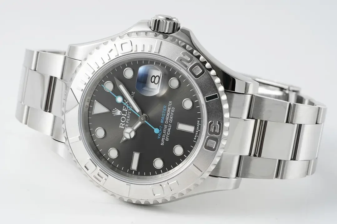 Rolex Yacht-Master 40mm Stainless Steel Watch with Black Dial and Oyster Bracelet - Premium Timepieces