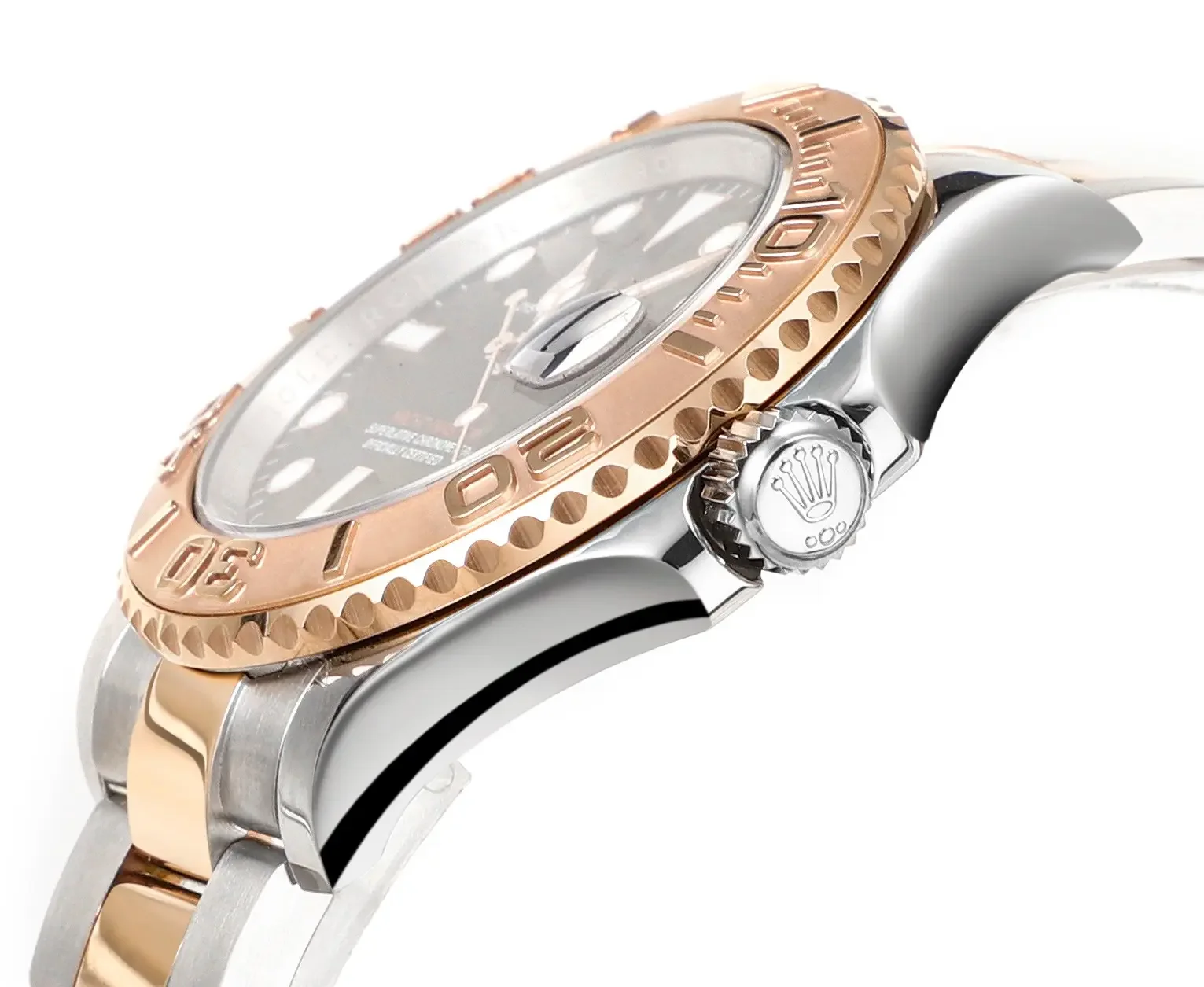 VS Factory Rolex Yacht-Master  42mm Two-Tone Stainless Steel &amp; 18k Everose Gold with Black Dial Automatic Luxury Watch