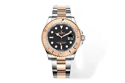 VS Factory Rolex Yacht-Master  42mm Two-Tone Stainless Steel &amp; 18k Everose Gold with Black Dial Automatic Luxury Watch