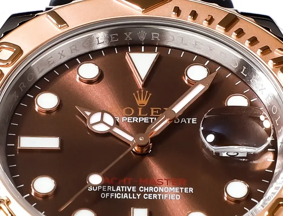 Rolex Yacht-Master 42 Rose Gold &amp; Stainless Steel Brown Dial VSF Luxury Watch Collection from VSF Watches